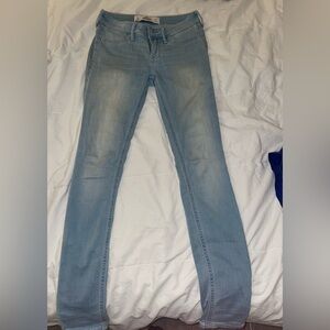 Hollister Women's Light Blue Skinny Jeans
